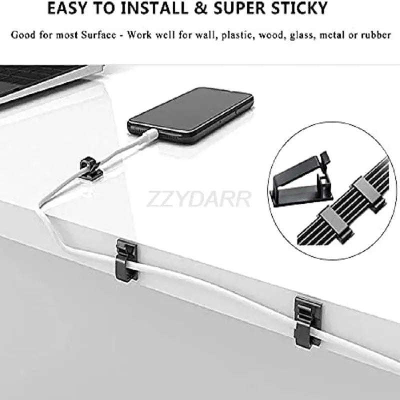 Dormella Cable Kit, Cable Clips and Organizers, alternate view 7