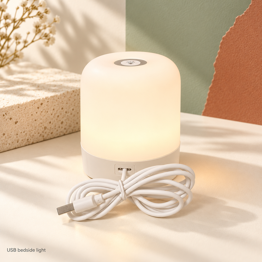 Dormella Glow, Dimmable USB Bedside Light