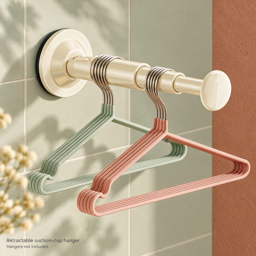 Dormella Hangmore, Retractable Suction-Cup Hanger