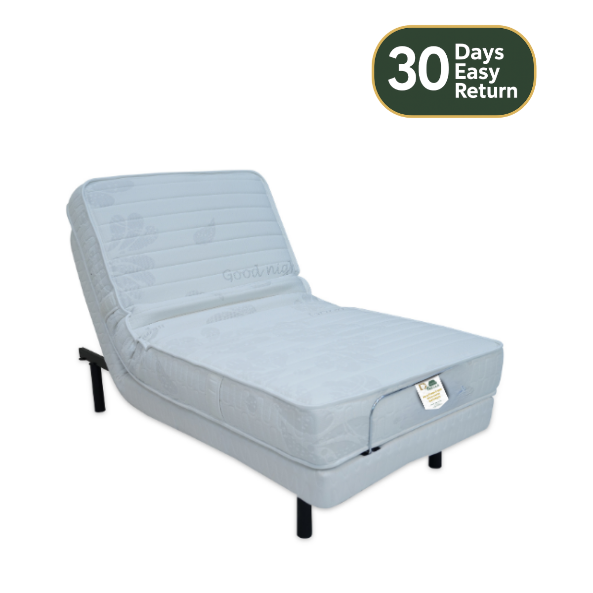 Adjustable Bed With Latex Mattress